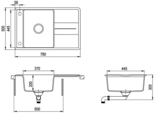 Кухонная мойка TEKA Estela 50 B-TQ (песочный)