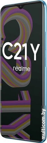 Смартфон Realme C21Y RMX3261 4GB/64GB международная версия (голубой)
