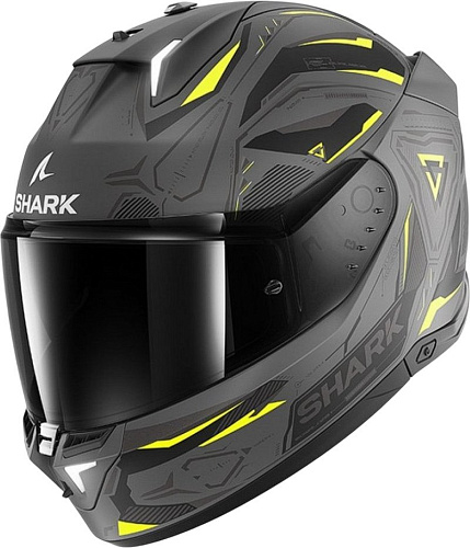 Shark Skwal i3 Linik Mat (р. 2XL, серый/желтый)