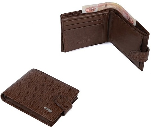 Кошелек Fabretti 37001TSQ-12 (коричневый)