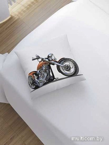 Чехол на подушку JoyArty Низкий байк sl_17779