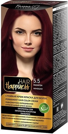 Белита-М Hair Happiness Стойкая 5.5 махагон