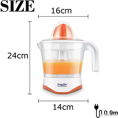Соковыжималка Sonifer SF-5514 (белый/желтый)