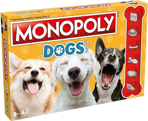 Детская настольная игра Hasbro Монополия Dogs (Собаки) WM03194-EN1-6