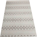 Ковер для жилой комнаты Radjab Carpet Сканди Сизаль Прямоугольник 10926C 12252RK (1.4x2, Grii/Krem)