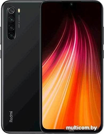 Смартфон Xiaomi Redmi Note 8 2021 4GB/128GB (космический черный)