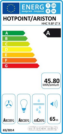 Кухонная вытяжка Hotpoint-Ariston HHC 9.8F LT X