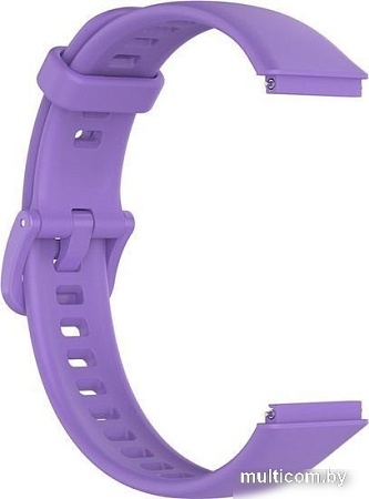 Ремешок Rumi силиконовый для Huawei Band 7 (фиолетовый)