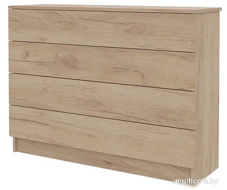 Комод Горизонт Нео 1050 4 ящика (дуб золотой крафт)