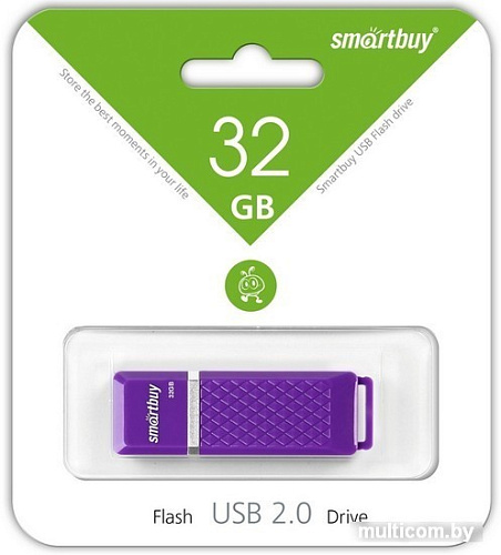 USB Flash Smart Buy Quartz Violet 32GB [SB32GBQZ-V]