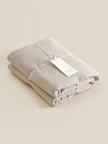 Постельное белье Sima-Land Linen collection 10857005 (бежевый)