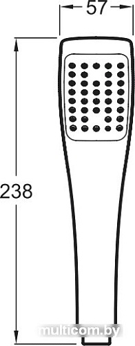 Душевая лейка Jacob Delafon EO E3876-CP