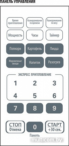 Микроволновая печь National NK-MW162S23
