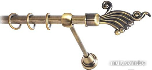 Lm Decor Кения (антик, гладкая, 1.8м 25мм, 1 ряд)