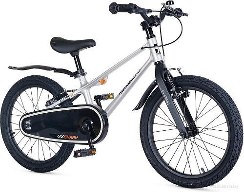 Детский велосипед Maxiscoo Shark Sport 18 2025 MSC-SH1842 (серый жемчуг)