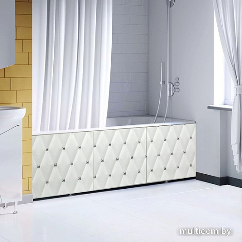 Фронтальный экран под ванну Comfort Alumin Эксклюзивная роскошь 3D 1.5