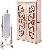 Мебель для кукольного домика Большой слон Гардеробная для больших кукол до 30 см М-010