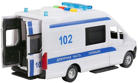 Игрушечный транспорт Технопарк ГАЗель NEXT Полиция NEXTVAN-22PLPOL-WH
