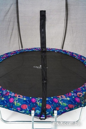 Батут Calviano Outside Master Smile 252 см - 8ft (внешняя сетка, с лестницей)
