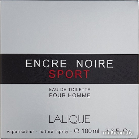 Lalique Encre Noire Sport EdT (100 мл)
