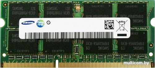Оперативная память Samsung 4GB DDR3 SODIMM PC3-12800 [M471B5173CB0-YK0]