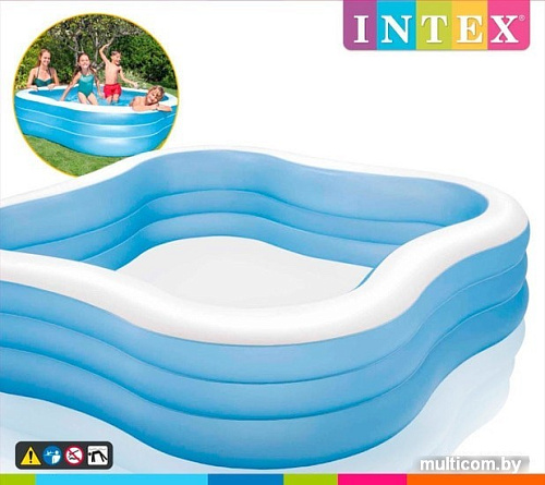 Надувной бассейн Intex Swim Center 57495 (229х56, голубой)