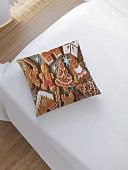 Чехол на подушку JoyArty Разнообразие рождественских сладостей sl_38355