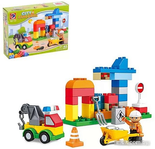 Конструктор Kids Home Toys Городские строители 188-43 2496918