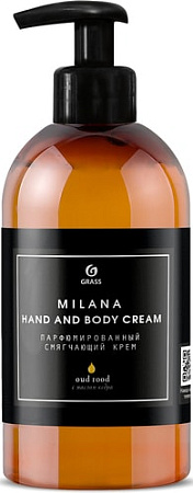 Grass Парфюмированный крем для рук и тела Milana Oud Rood 300 мл