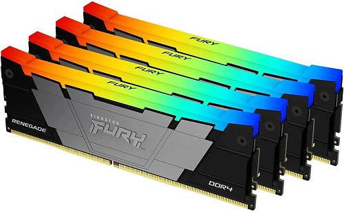 Kingston FURY Renegade RGB 4x32ГБ DDR4 3200 МГц KF432C16RB2AK4/128