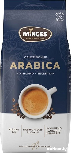 Кофе Minges Arabica 100% зерновой 250 г