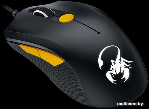 Игровая мышь Genius Scorpion M6-600 (черный/оранжевый)