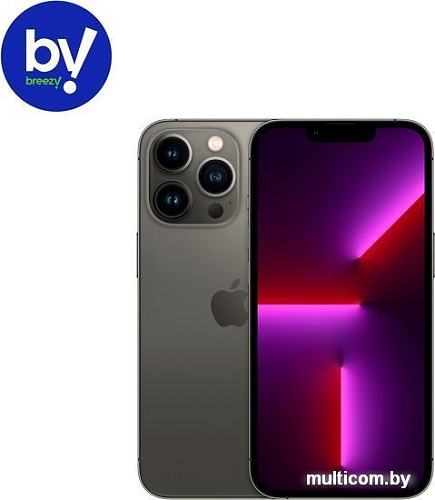 Смартфон Apple iPhone 13 Pro 256GB Воcстановленный by Breezy, грейд A (графитовый)