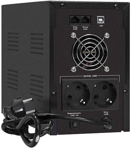 Источник бесперебойного питания ExeGate SpecialPro Smart LLB-2000.LCD.AVR.2SH.RJ.USB EX292632RUS
