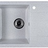 Кухонная мойка Marblan Recta L (серый, с сифоном)