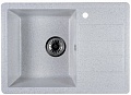 Кухонная мойка Marblan Recta L (серый, с сифоном)
