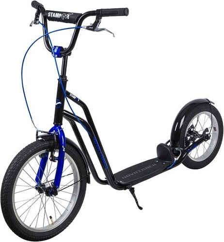 Самокат Novatrack City Line (черный)