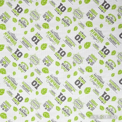 Полотенце Доляна Герой бани 4662042 75x150