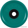 Диск MB Barbell Евро-классик 51 мм (1x10 кг, зеленый)