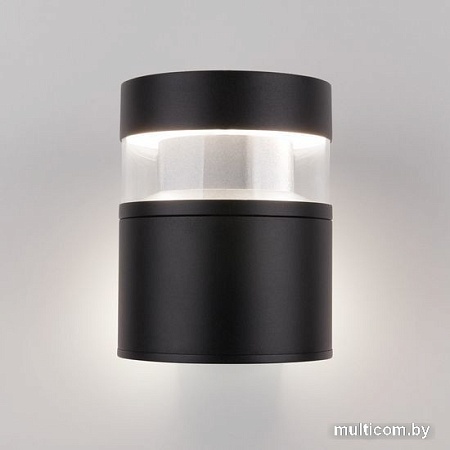 Уличный настенный светильник Elektrostandard Techno LED 1530 (черный)