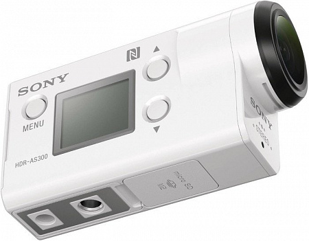 Экшен-камера Sony HDR-AS300 (корпус + водонепроницаемый чехол)