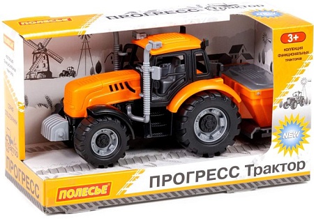 Трактор Полесье Прогресс сельскохозяйственный 91246 (оранжевый)