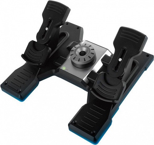 Педальный блок Logitech G Saitek PRO Flight Rudder Pedals