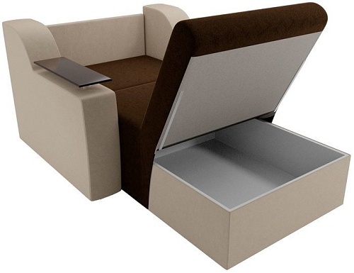 Кресло Лига диванов Сенатор 100693 80 см (коричневый/бежевый)