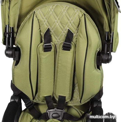 Детский велосипед Moby Kids Leader 360° 12x10 AIR (оливковый)