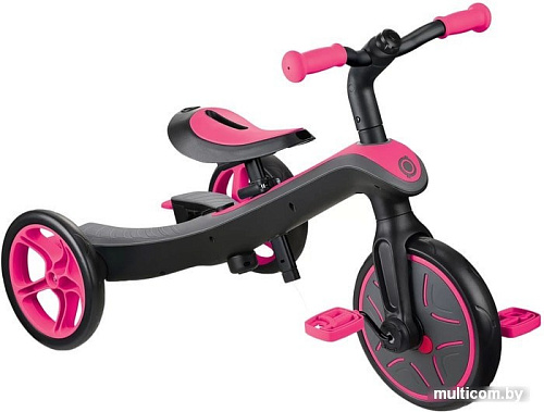 Детский велосипед Globber Explorer Trike (розовый)