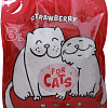 Наполнитель For Cats Strawberry 8 л