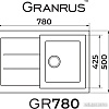 Кухонная мойка Granrus GR-780 (черный)