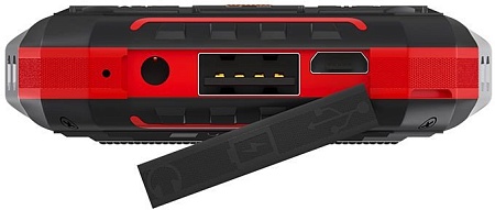 Кнопочный телефон Maxvi T101 (красный)