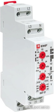 Реле контроля фаз EKF PROxima rkf-37